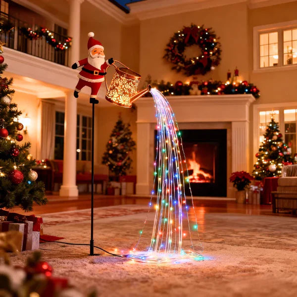 Papai Noel Regador Iluminado - (Compre 1 Leve 3) Oferta🔥Black Friday🔥